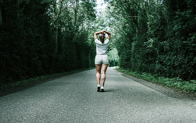 Jděte se projít nebo si zaběhat