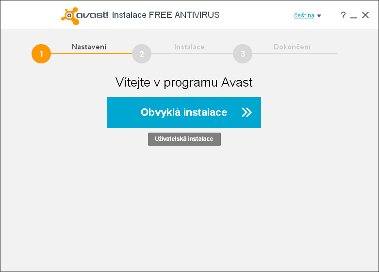 avast free instalace 1