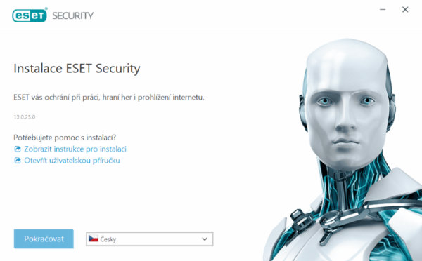Instalace ESET Internet Security je velmi jednoduchá