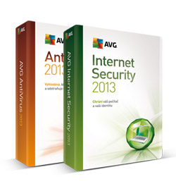 Produktová řada AVG 2013