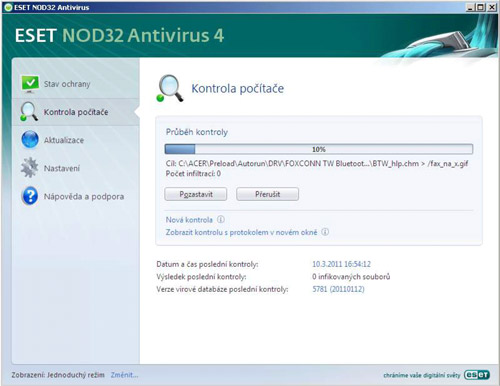 ESET NOD32 Antivirus 4